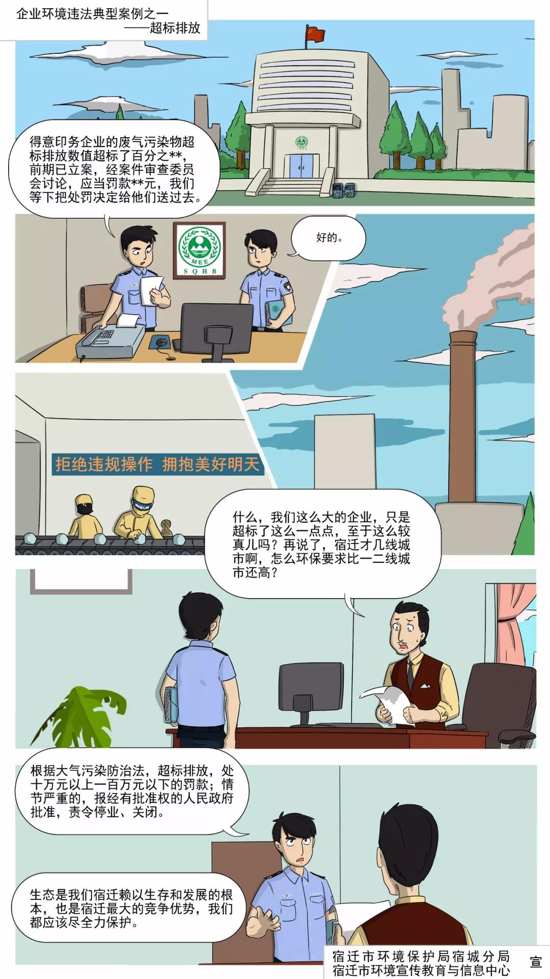 局用漫畫解讀：常見的企業(yè)環(huán)境違法行為有哪些？